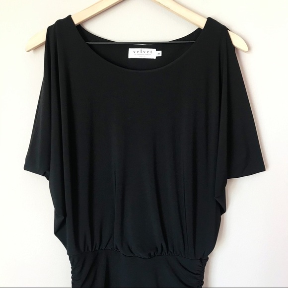 Velvet by Graham & Spencer Blouson Cinched Dress - Picture 2 of 9